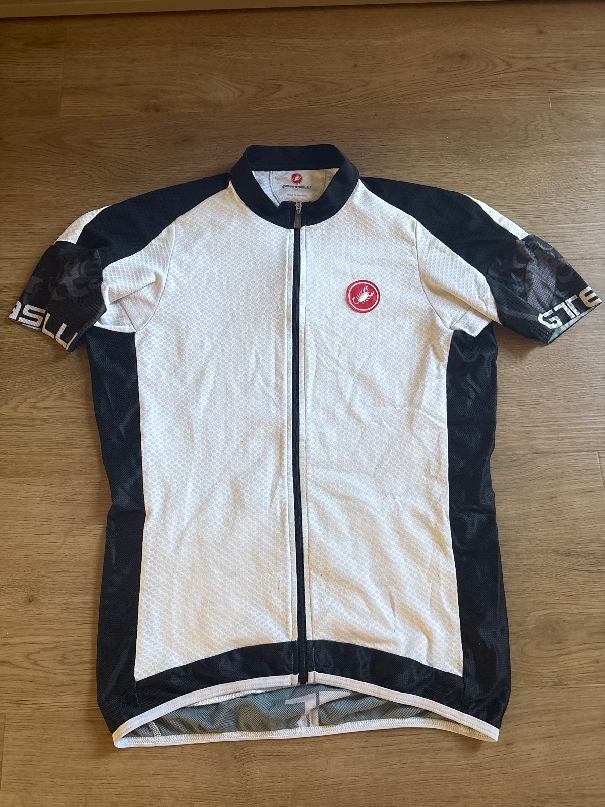 Castelli fiets shirt met gratis Campagnolo armstukken, Gebruikt, M, Ophalen of Verzenden, Dames
