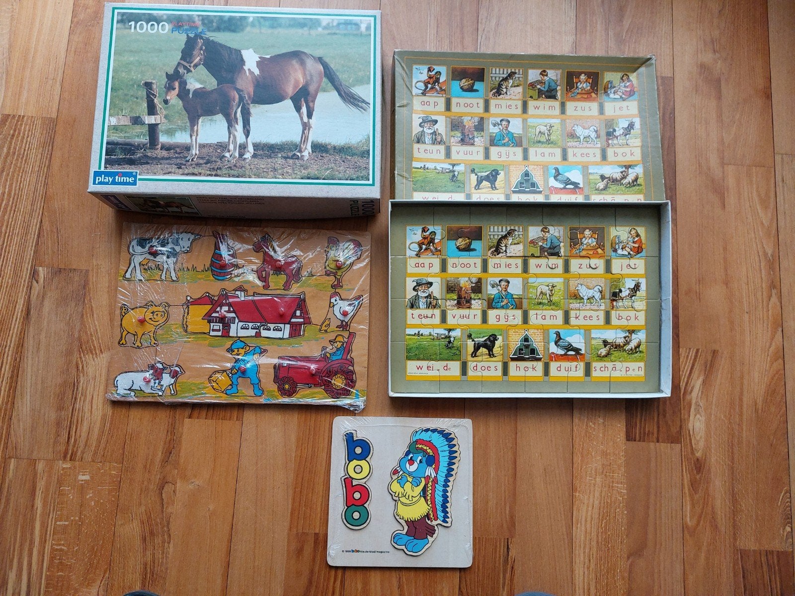 Verschillende kinder puzzels, Ophalen, Gebruikt