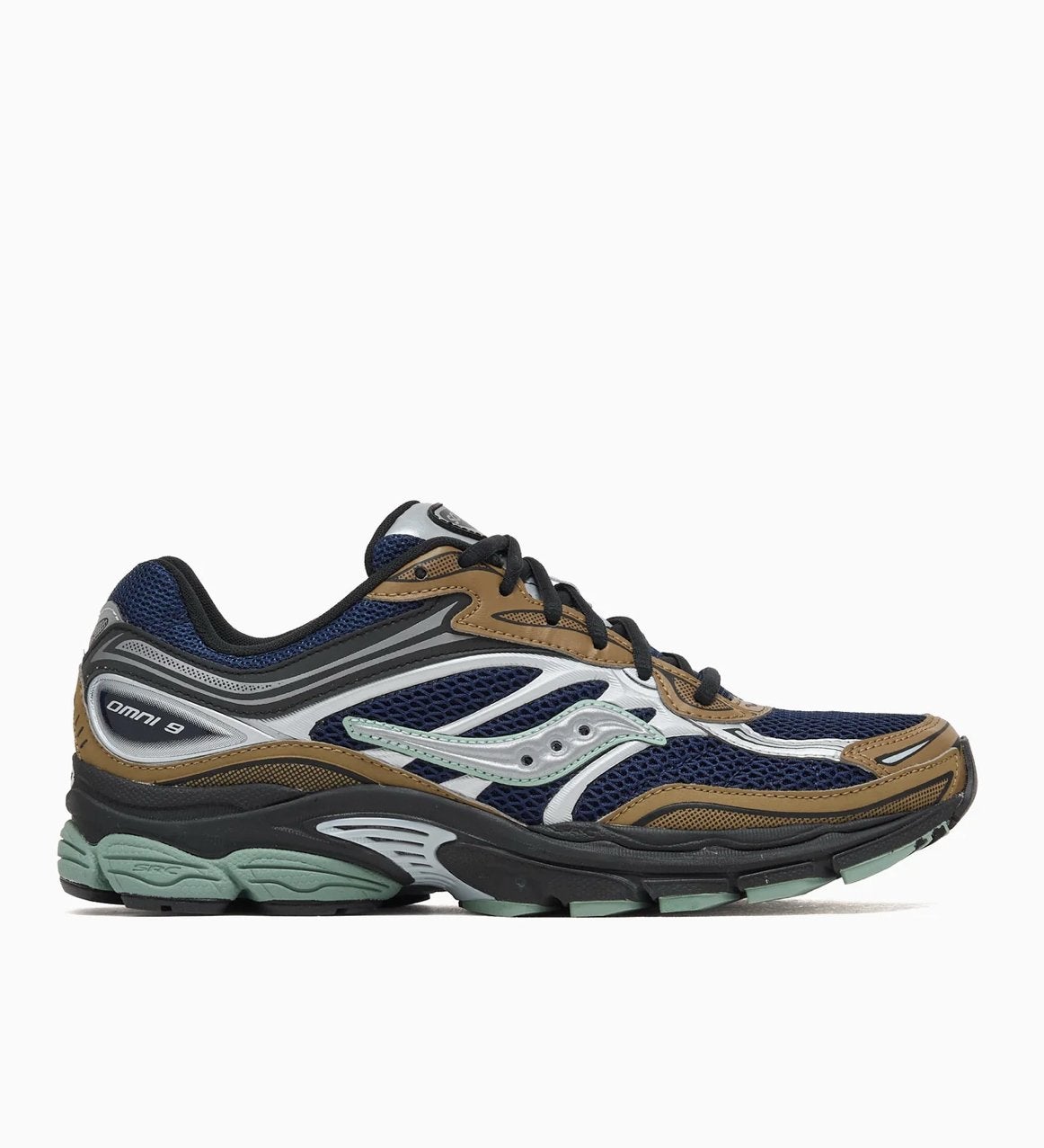 Saucony Progrid Omni 9 ‘Brown Navy' - maat 46, Kleding | Heren, Schoenen, Wolverine Europe B.V., Blauw, Info@saucony.eu, Nieuw