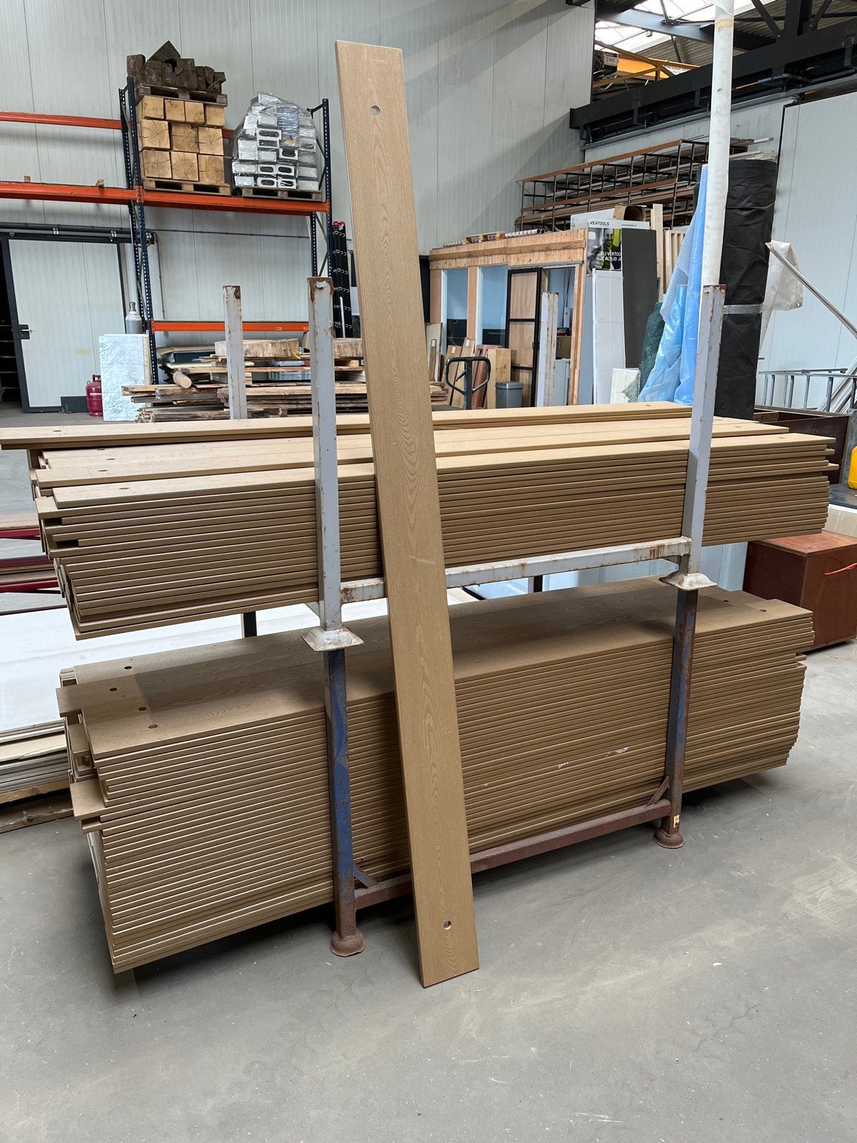 Composieten planken 210x15 cm, 15 mm dik, Doe-het-zelf en Verbouw, Ophalen, Minder dan 25 mm, Nieuw, 200 tot 250 cm