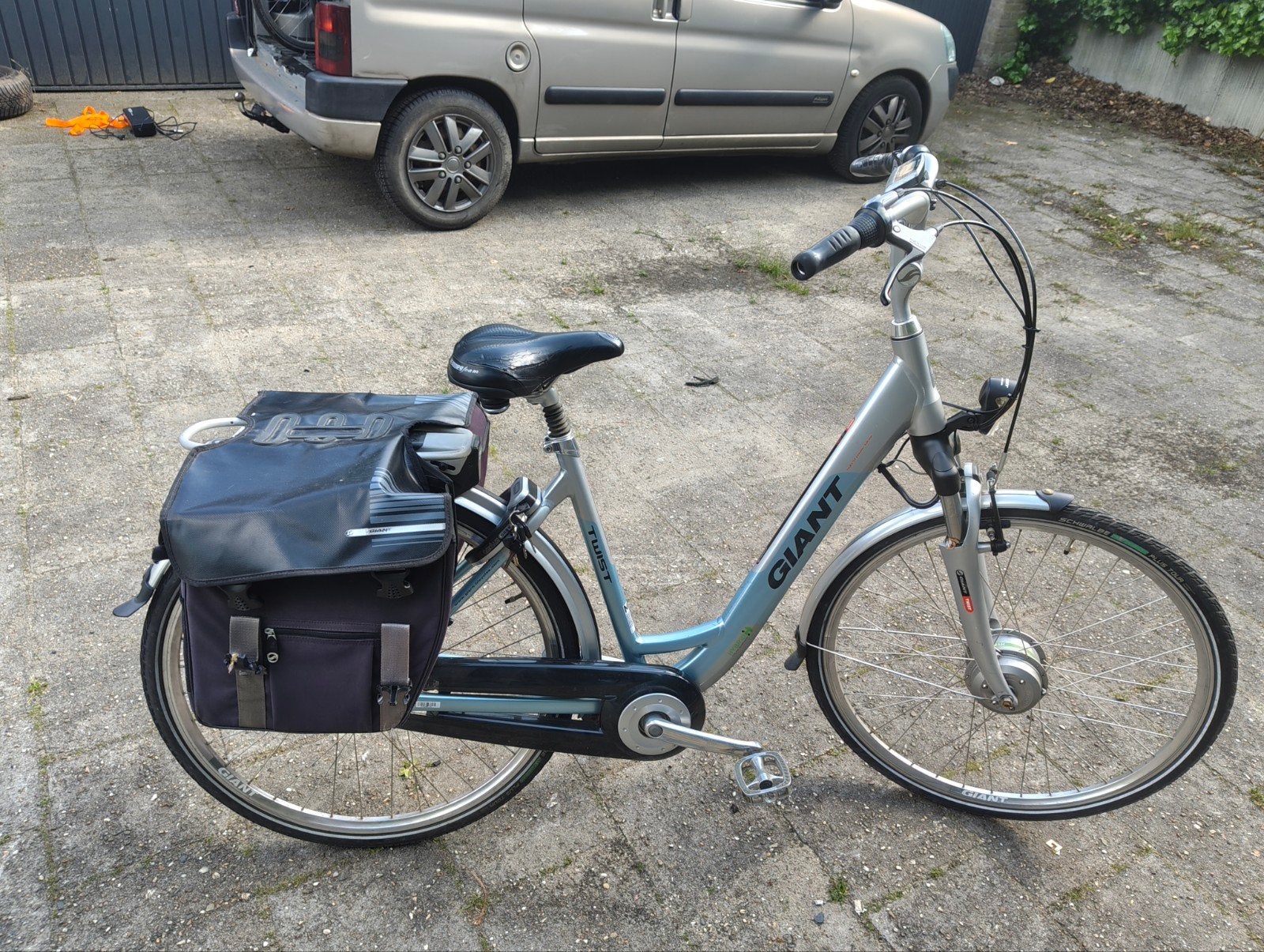 giant twist go single power e-bike (36v), Fietsen en Brommers, Ophalen, Minder dan 10 versnellingen, Giant