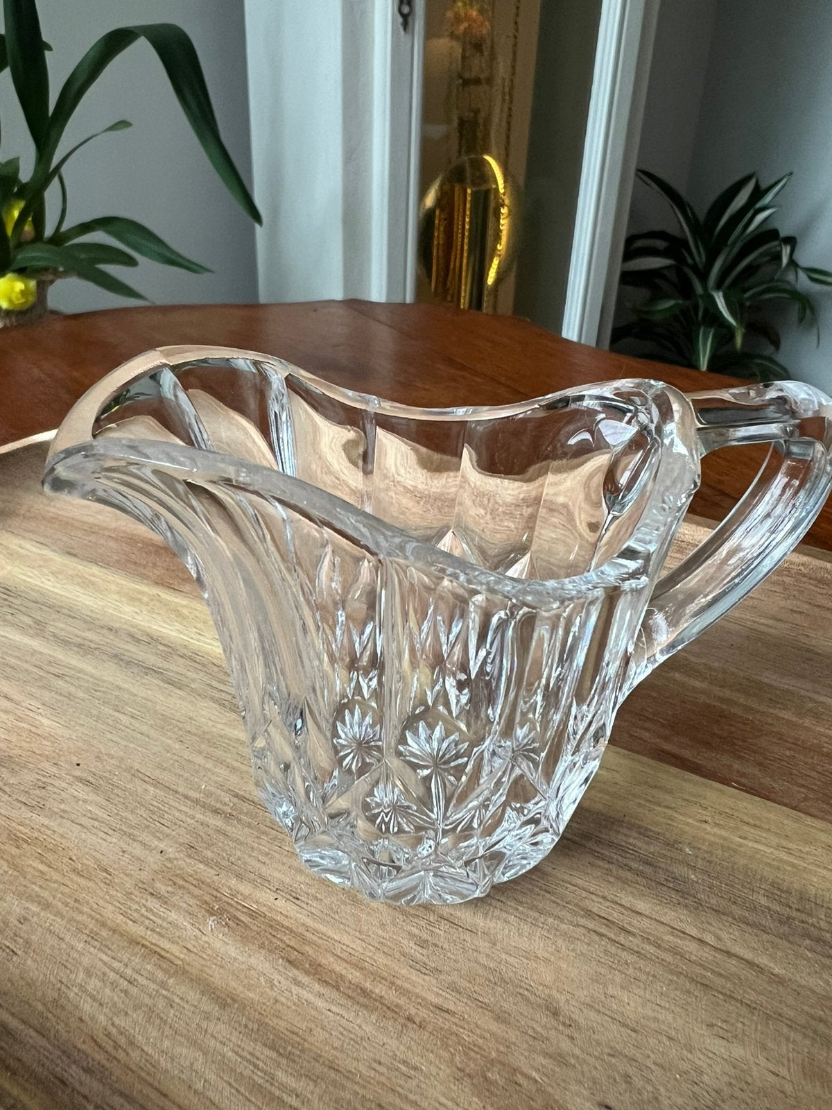 Kristallen melkkannetje, Verzamelen, Ophalen of Verzenden, Gebruikt, Overige typen