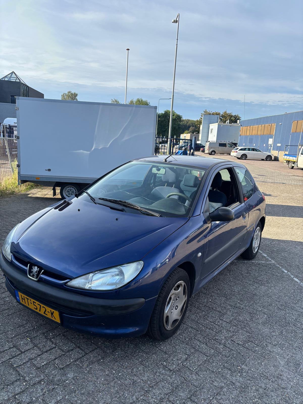 Peugeot 206 1.4 X-line 3D 2002 Blauw BUDGET KOOPJE, Voorwielaandrijving, 31 €/maand, 4 cilinders, Blauw