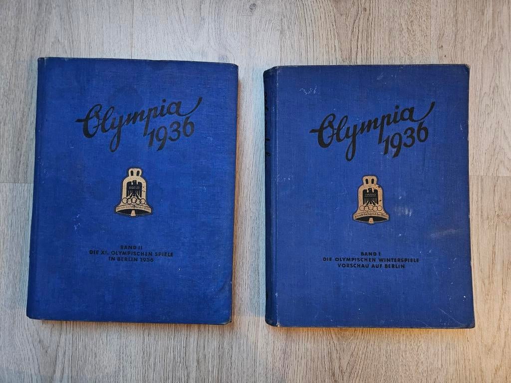 Olympia 1936 Boeken - Band I en Band II, Ophalen of Verzenden, Gelezen, Diverse auteurs, Overige sporten