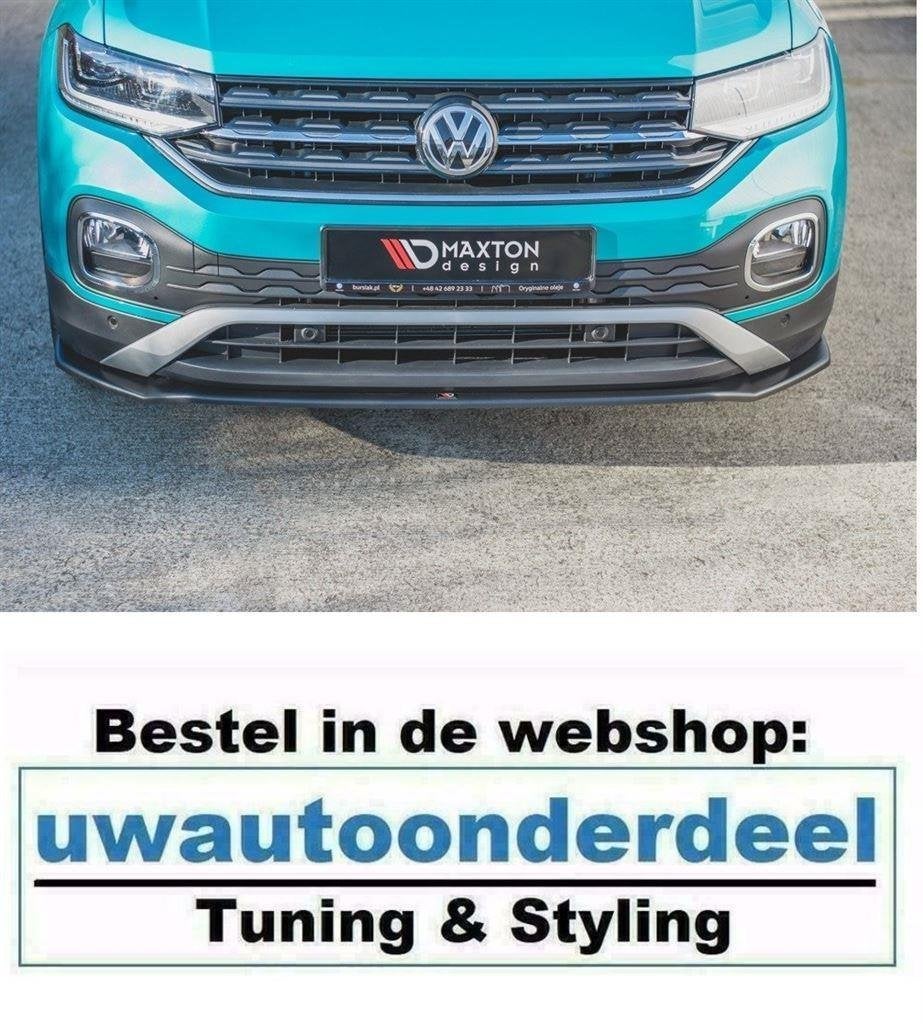 Maxton Design Spoiler Lip Splitter Geschikt Voor VW T Cross, Verzenden, Automotive Parts, A.parts@hotmail.nl, Trasmolenlaan 12 3447 GZ Woerden