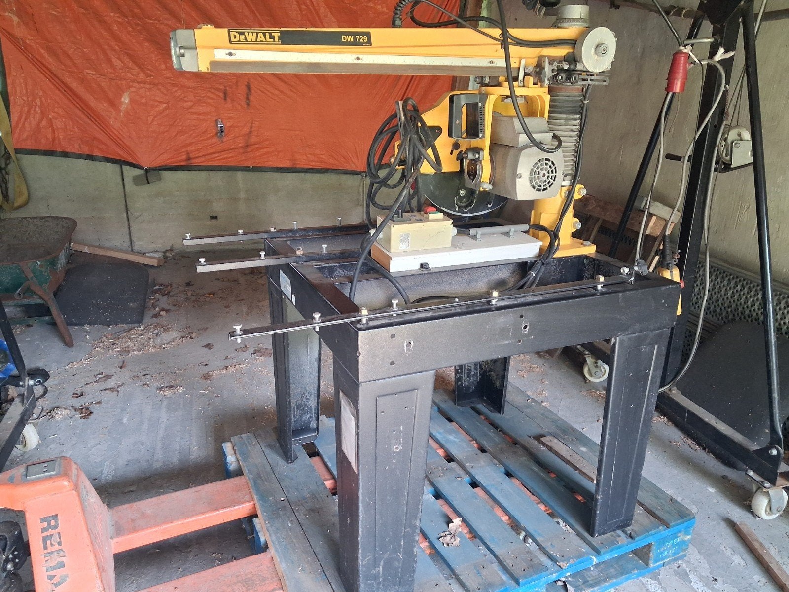 Dewalt radiaalzaag 729, Ophalen, 1200 watt of meer, Afkortzaag, 70 mm of meer