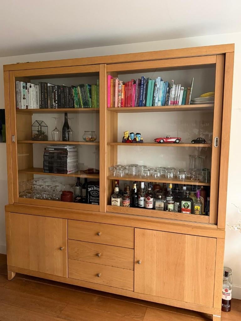 vitrinekast Index, Met plank(en), Glas, 200 cm of meer, Ophalen of Verzenden