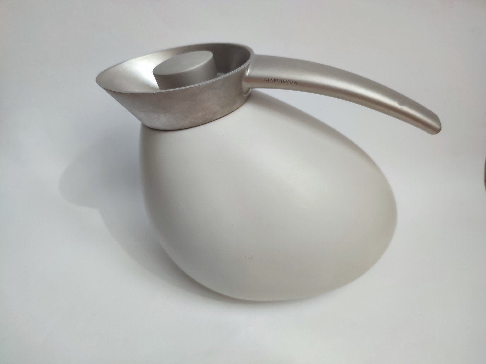 Quack Thermos  Maria Berntsen x Georg Jensen '90 creme Deens, Overige typen, Ophalen of Verzenden, Gebruikt, Overige merken