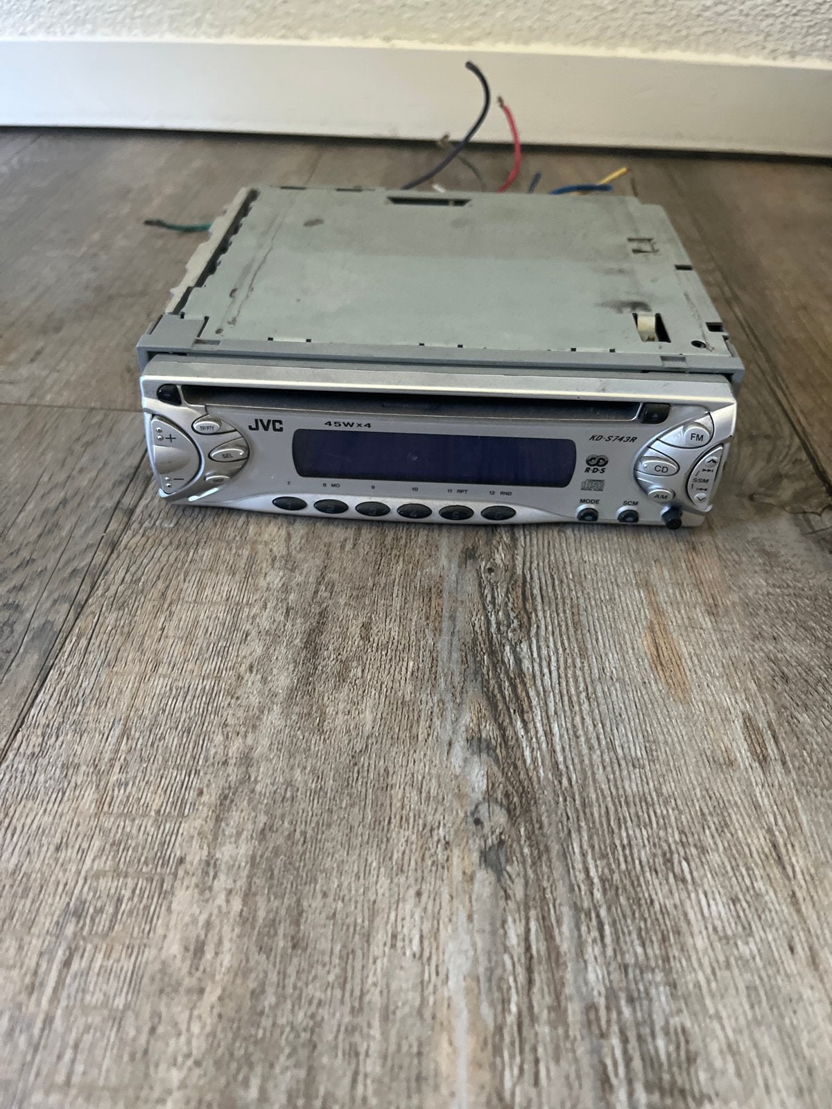 JVC Autoradio CD-speler - KD-S743R, Ophalen of Verzenden, Gebruikt