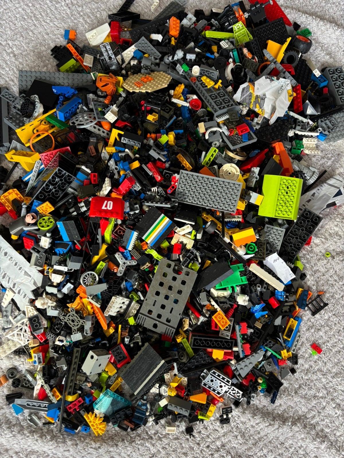 Foto 9 van Lego doos 12kg aan lego