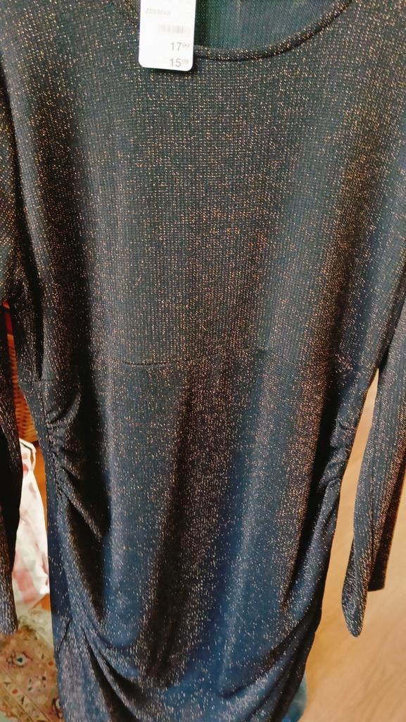Goud glitter jurk maat 48 nog nieuw, Kleding | Dames, Ophalen of Verzenden, Nieuw, Maat 46/48 (XL) of groter, Overige kleuren