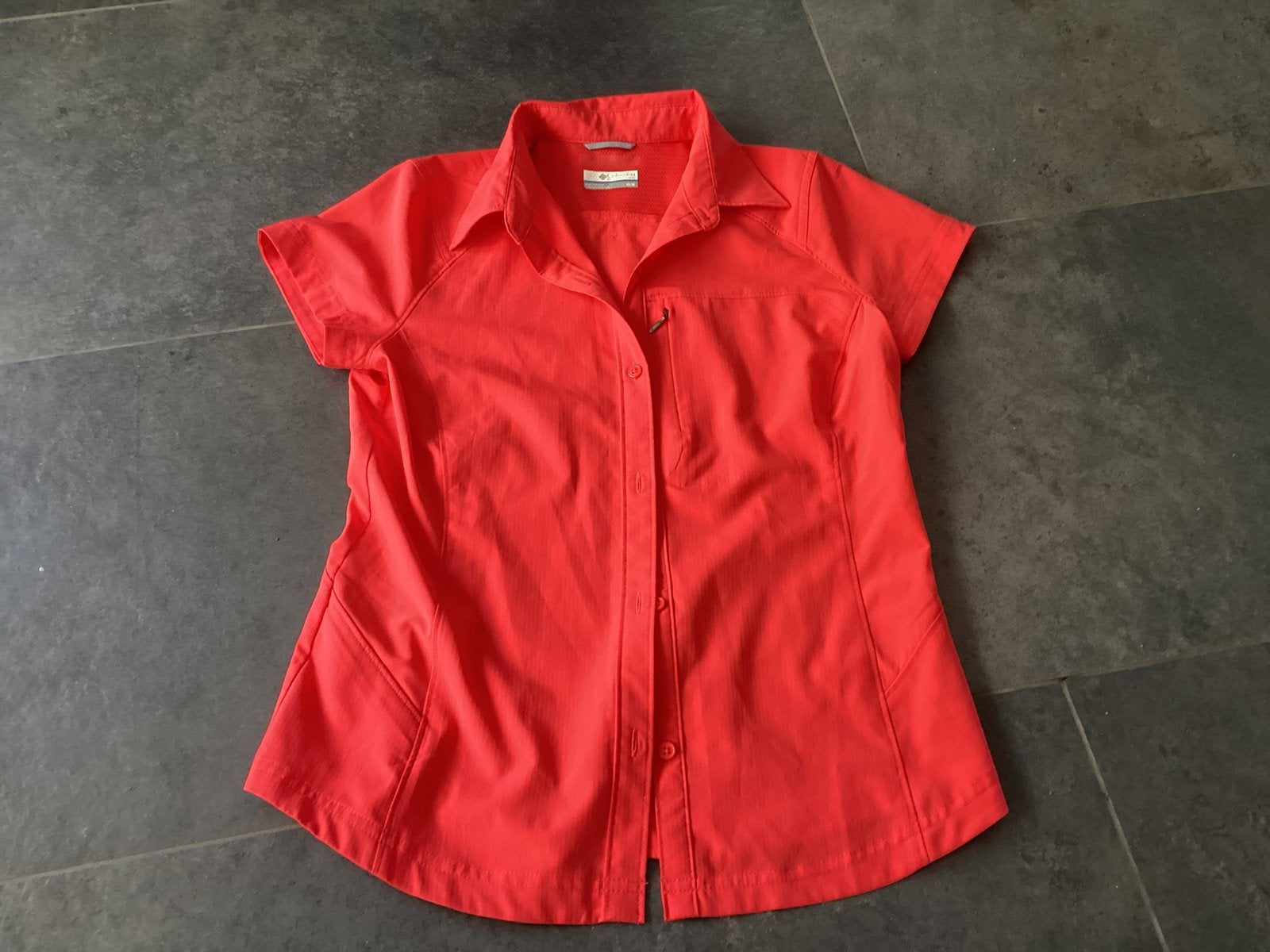 Colombia travel blouse zgan M, Kleding | Dames, Ophalen of Verzenden, Zo goed als nieuw, Rood