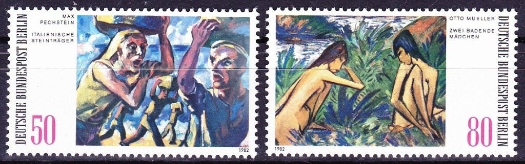 Mooi kavel oud Duits Berlin 100% POSTFRIS DOB067., Postzegels en Munten, Ophalen of Verzenden, BRD, Postfris