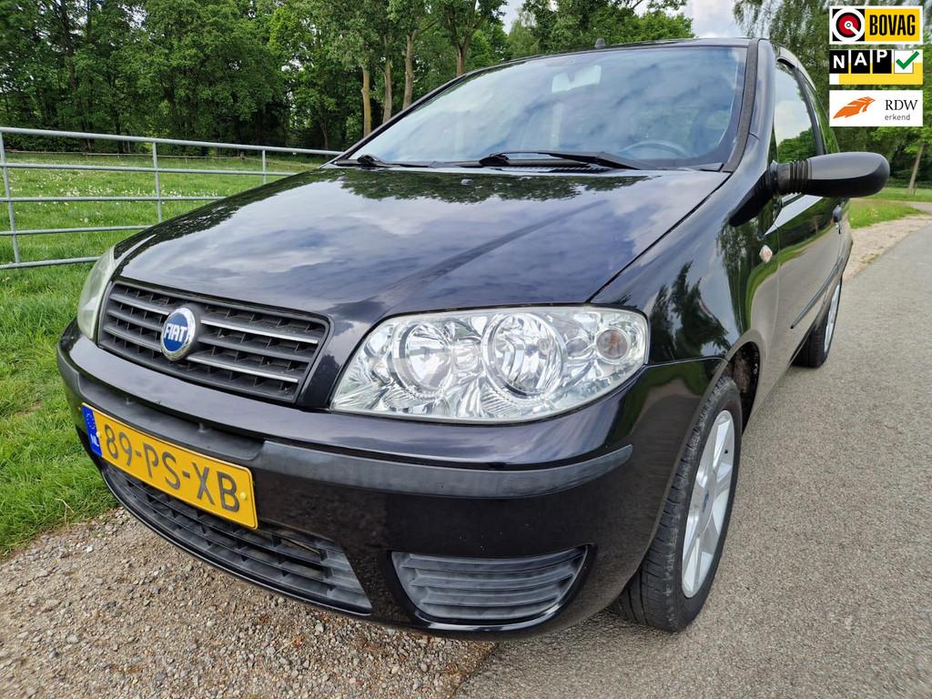 Fiat Punto 1.2 Sound airco pas 52.700km!, Auto's, Fiat, Gebruikt, 4 cilinders, Zwart, Origineel Nederlands