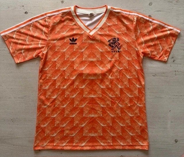 Nederlands elftal 1988 thuisshirt - Euro 88 – Adidas L, Maat L, Ophalen of Verzenden, Zo goed als nieuw, Shirt