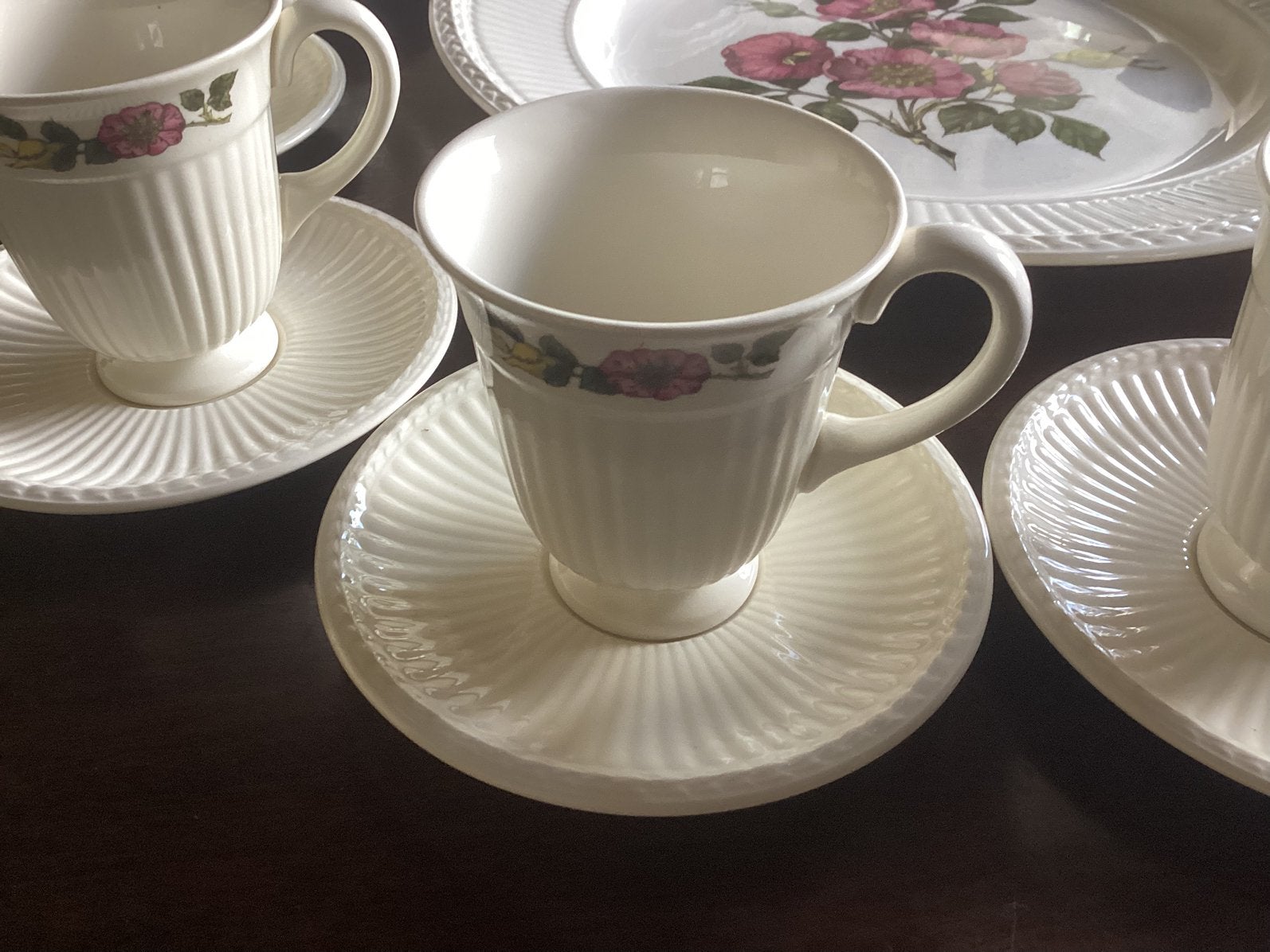 Wedgwood Briar Rose –41-delig Servies (Etruria Barlaston), Ophalen