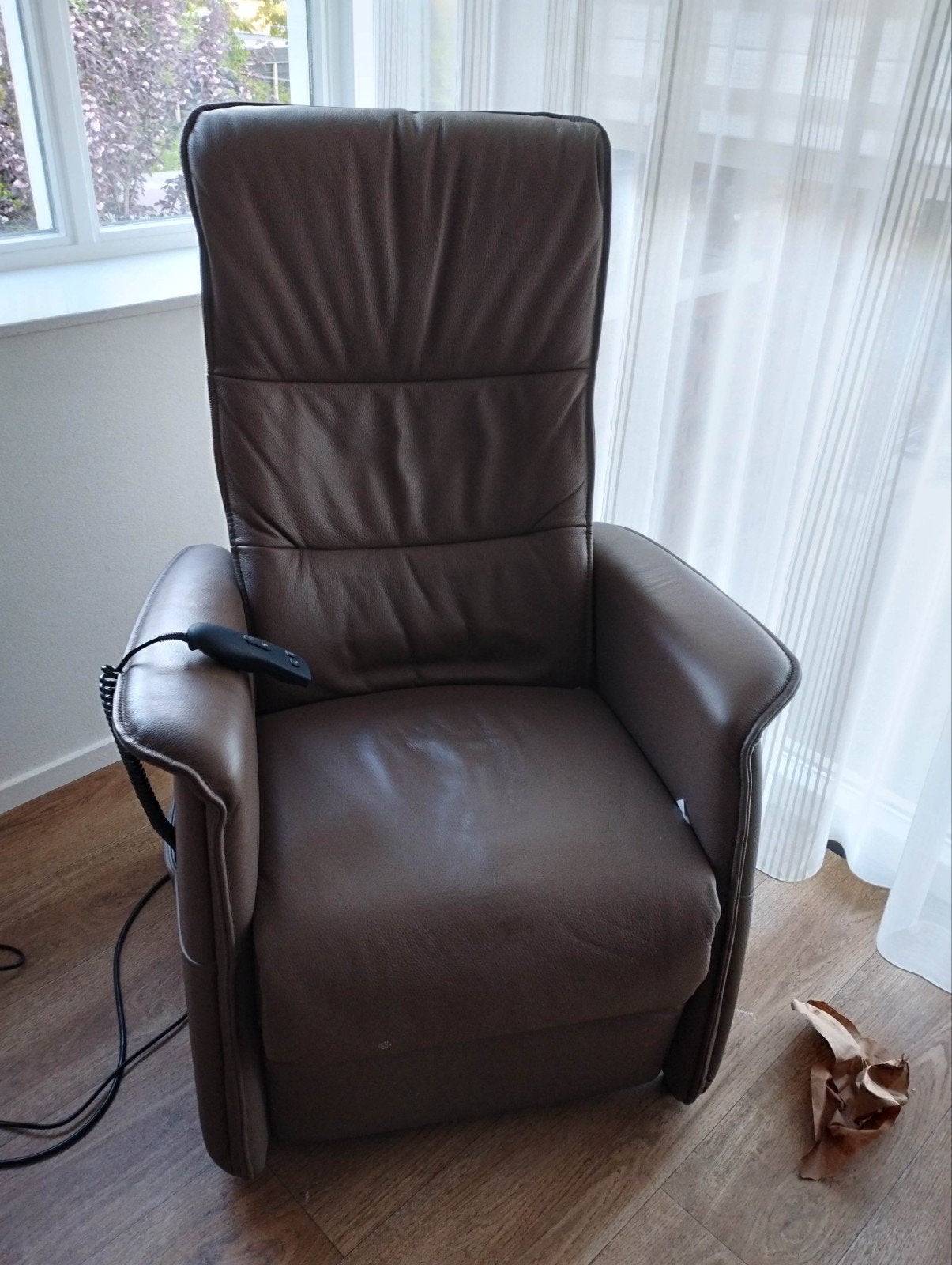 Relax fauteuil / Staop stoel Limoss, Huis en Inrichting, Ophalen, 75 tot 100 cm, 50 tot 75 cm