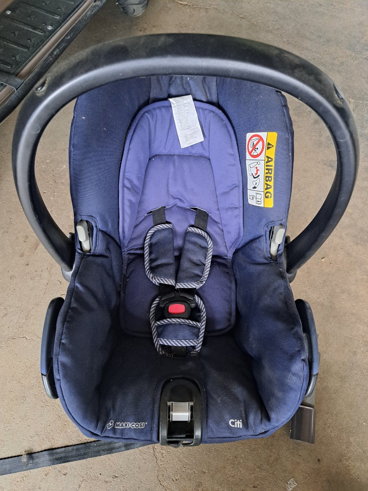 Maxi-Cosi Citi autostoel - Donkerblauw, Ophalen, 0 t/m 13 kg, Maxi-Cosi, Gebruikt