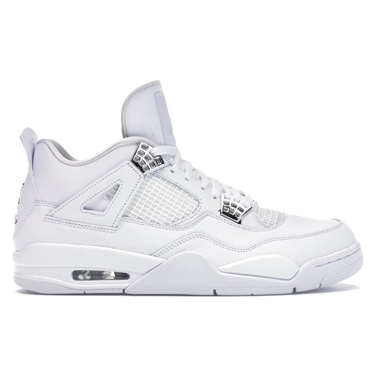 Nike Air Jordan 4 Retro Pure Money, Ophalen of Verzenden, Nieuw, Wit, Sneakers of Gympen