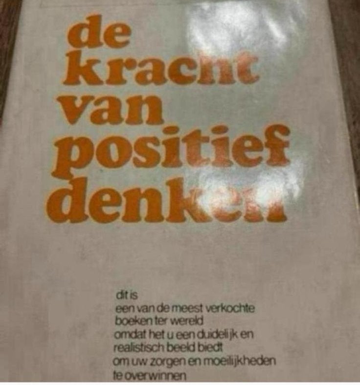 De kracht van positief denken, Ophalen of Verzenden, Zo goed als nieuw