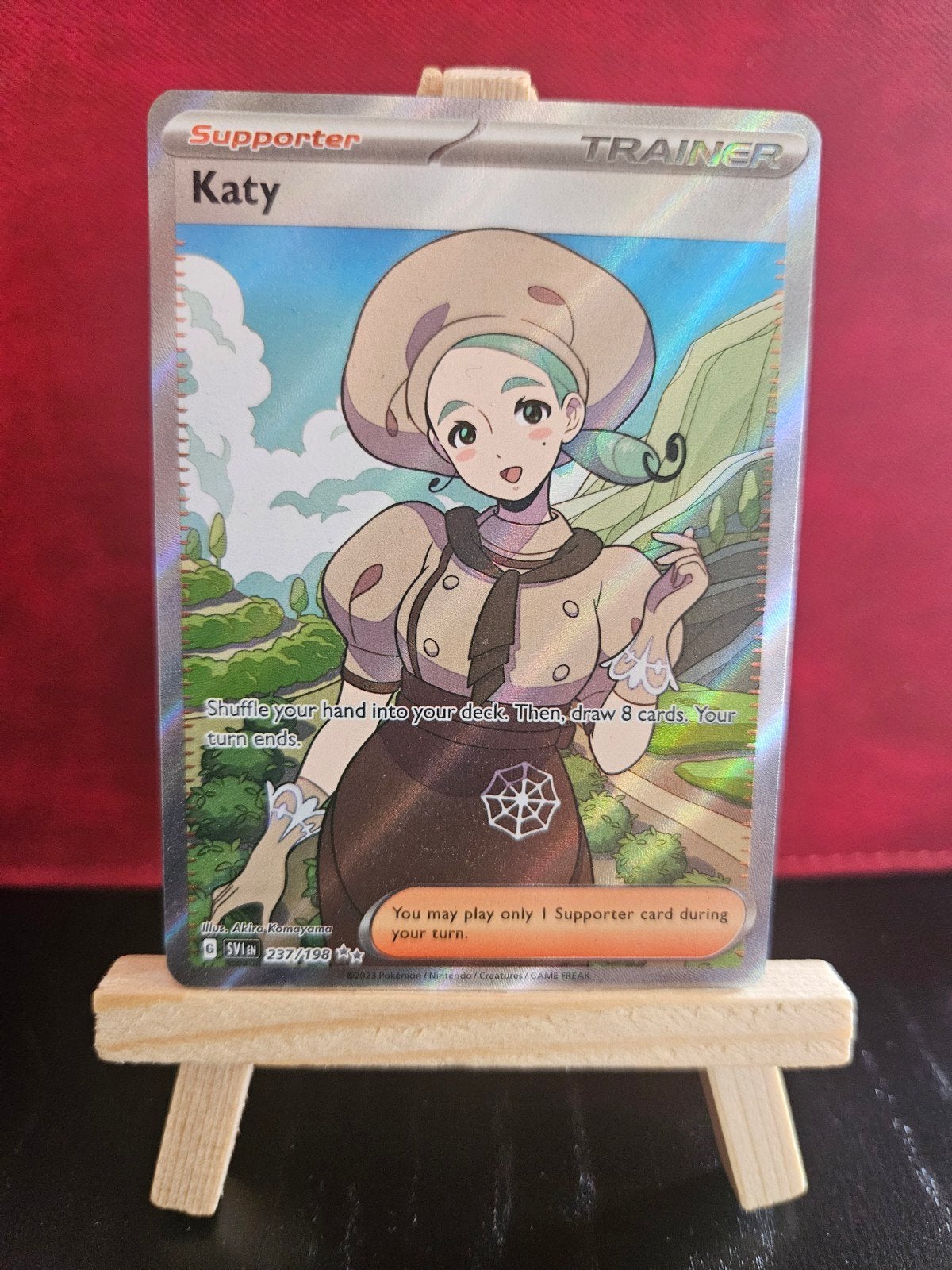 Katy #237, Ophalen of Verzenden, Zo goed als nieuw, Losse kaart, Foil