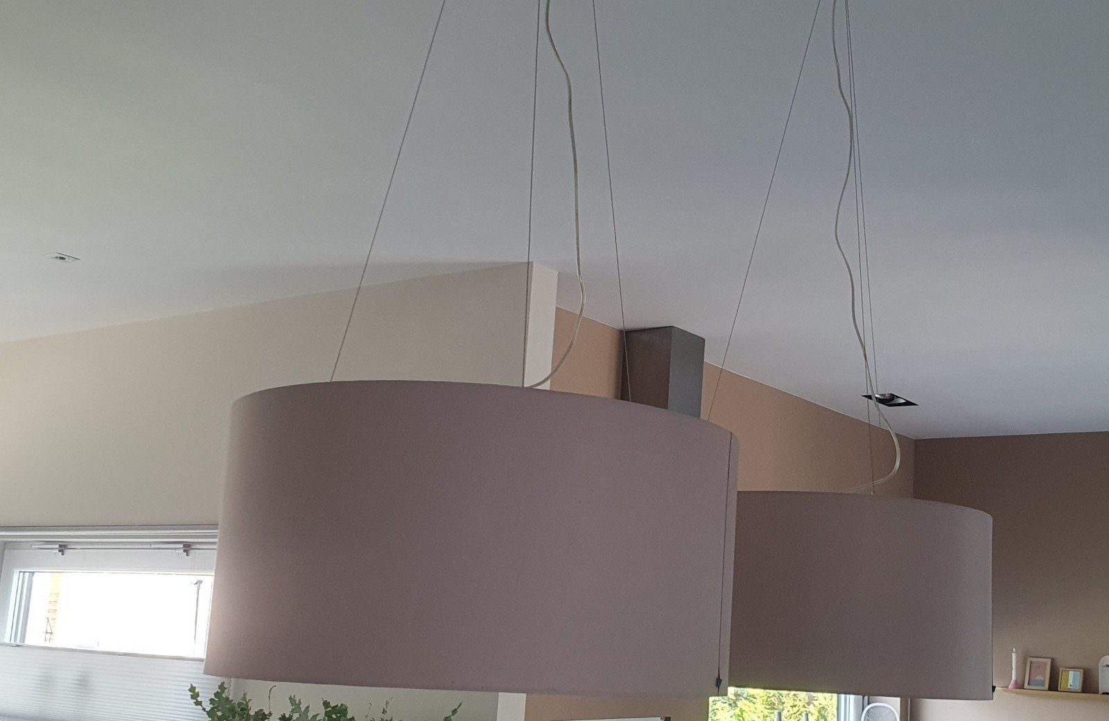 hanglampen te koop, Ophalen, Beige, 60 cm, 30 cm