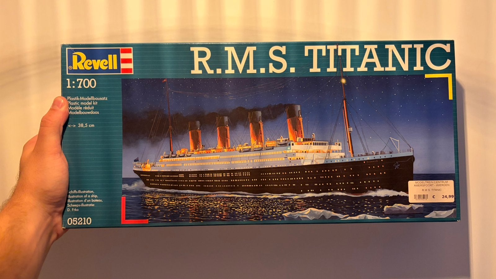 R.M.S. Titanic, modelschip Revell, Hobby en Vrije tijd, Ophalen of Verzenden, Nieuw, 1:200 of kleiner, Revell
