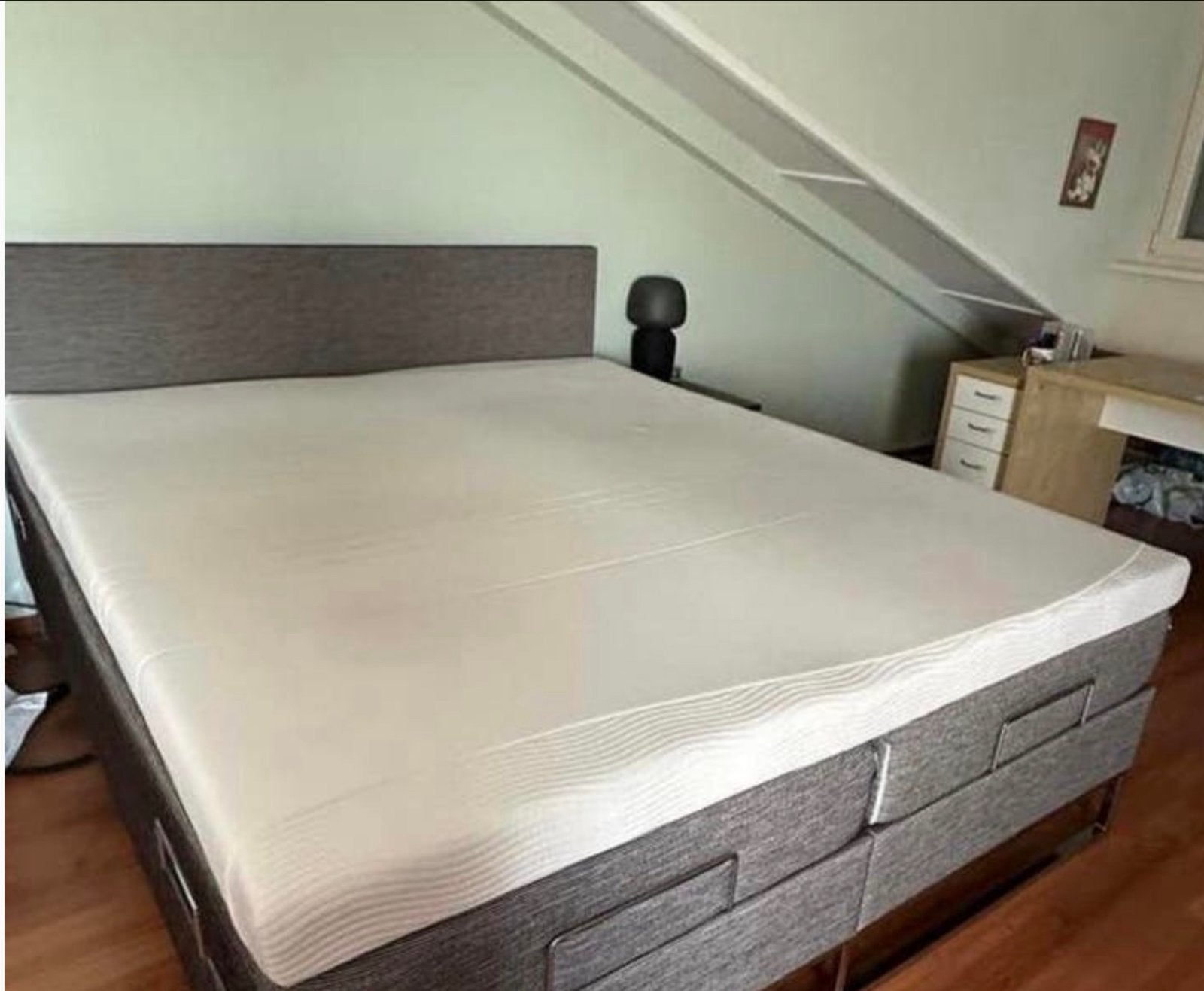 Tempur Topper Matras 180x210 cm - Zo goed als nieuw, Huis en Inrichting, 210 cm, Tweepersoons, Ophalen of Verzenden, Zo goed als nieuw