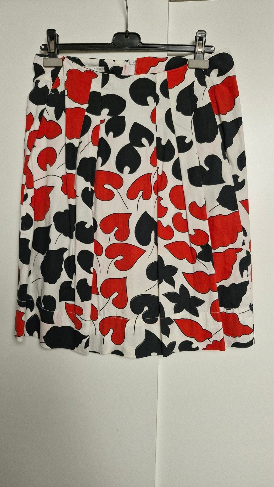 Sophia Pigozzi rok met bladerenprint, maat 40, Maat 38/40 (M), Overige kleuren, Ophalen of Verzenden, Knielengte