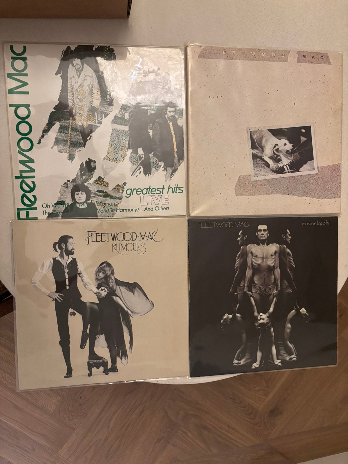 Lp’s collectie fleetwood mac: near mint! Rumours heroes tusk, Ophalen of Verzenden, Zo goed als nieuw, 12 inch, Poprock