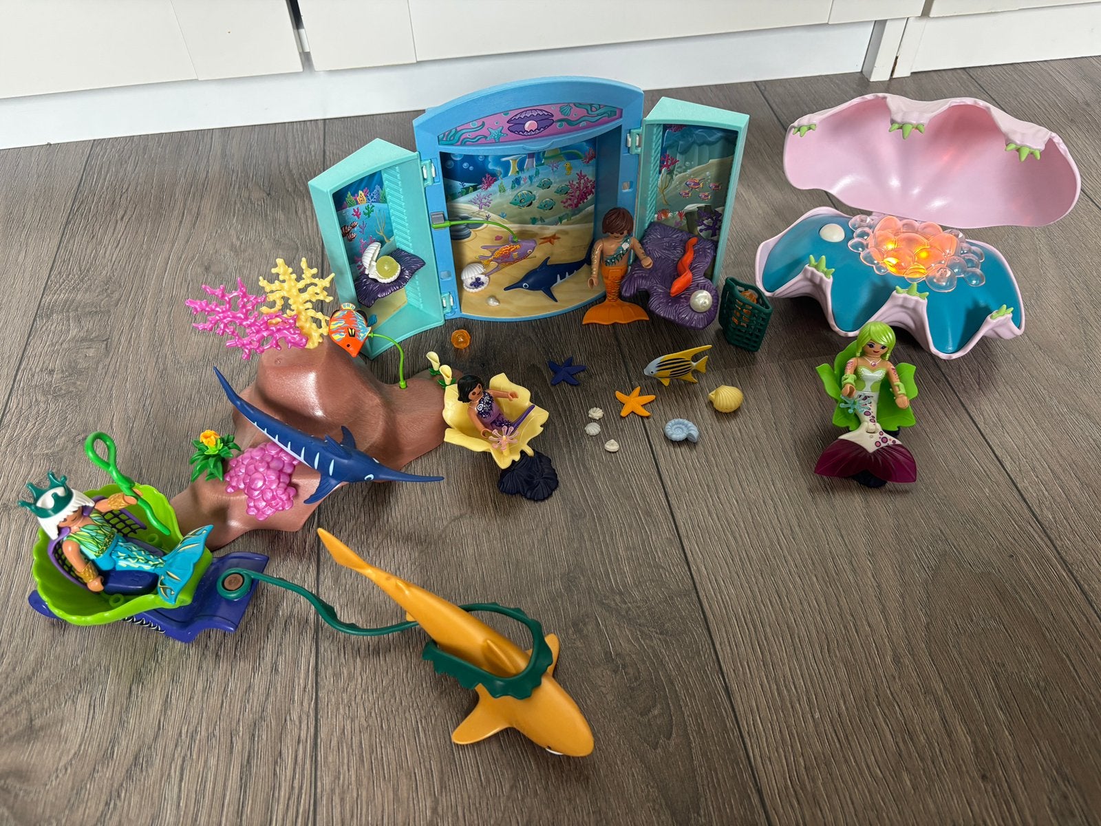 Playmobil onderwaterwereld, Kinderen en Baby's, Speelgoed | Playmobil, Gebruikt, Verzenden, Losse onderdelen, Fantasy