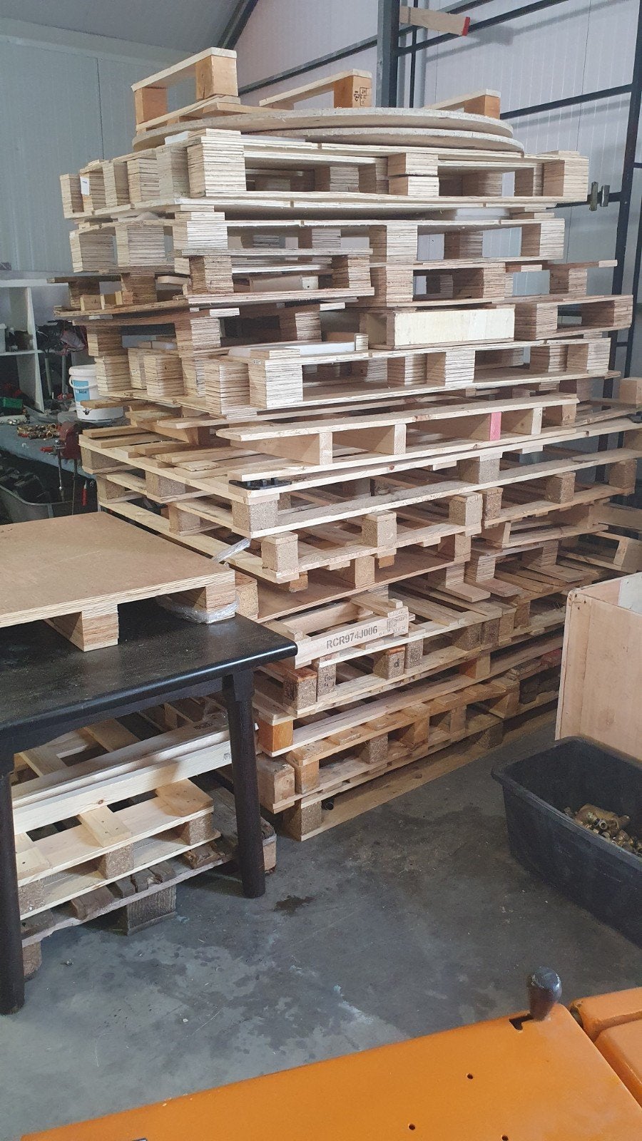 Diversen pallets, Ophalen, Overige houtsoorten, Minder dan 200 cm, Pallet