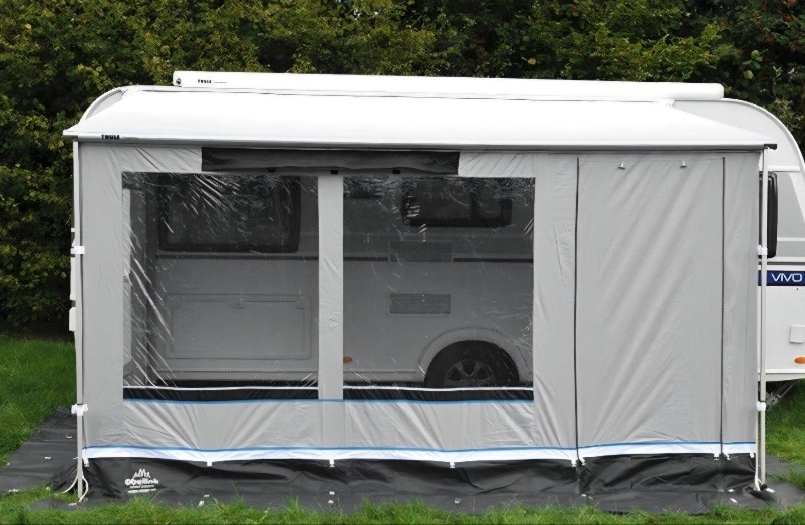 Obelink Queen Luifeltent voor Thule Omnistor 6300 - Z.G.A.N., Ophalen, Zo goed als nieuw, Overige merken