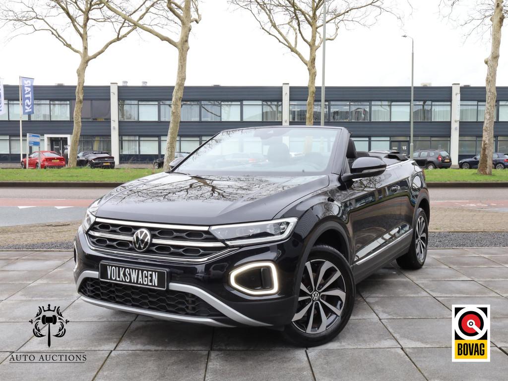 Volkswagen T-Roc Cabrio 1.5 TSI Virtual | Camera | Carplay/A, Stof, 4 cilinders, Bedrijf, Automatische klimaatregeling