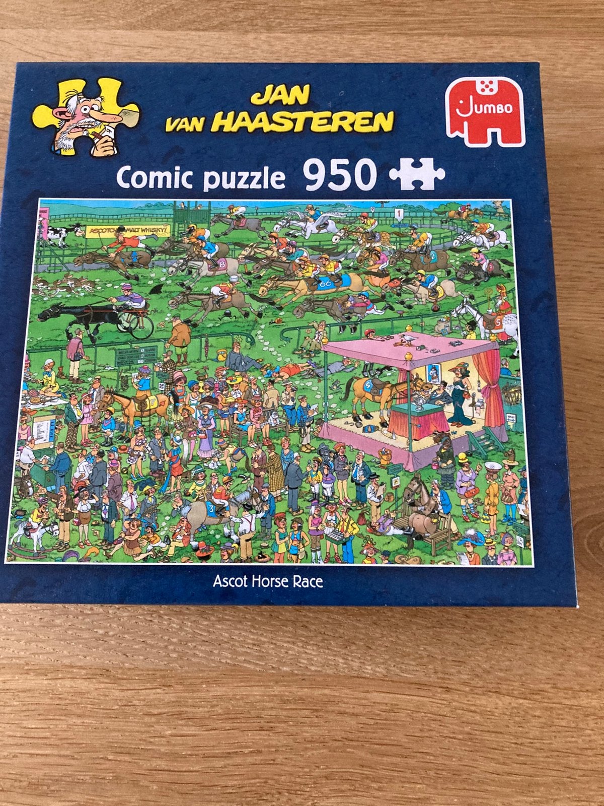Van Haasteren puzzel: Ascot paardenrace, Ophalen of Verzenden, 500 t/m 1500 stukjes, Zo goed als nieuw