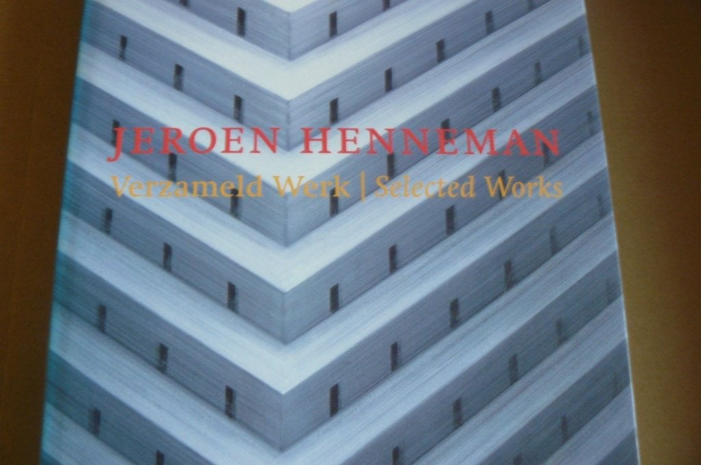 JEROEN HENNEMAN / Verzameld Werk / Rudi Fuchs / gesigneerd, Boeken, Ophalen of Verzenden, Zo goed als nieuw