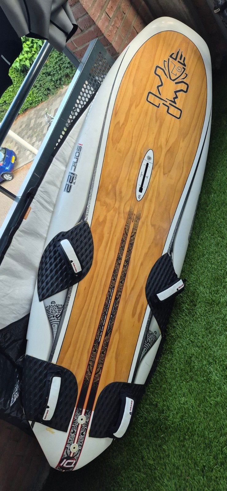 Starboard iSonic 122, bloedsnel, vederlicht.., Met voetbanden, Minder dan 250 cm, Ophalen of Verzenden, Zo goed als nieuw