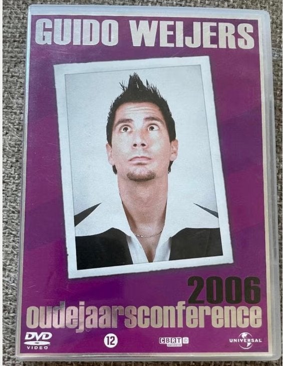 Dvd Guido Weijers - Oudejaarsconference 2006, Stand-up of Theatershow, Guido Weijers, Alle leeftijden, Zo goed als nieuw