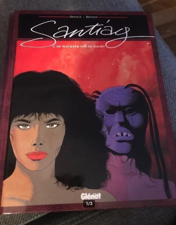 de wachter van de nacht santiag dufaux k5 hardcover, Eén stripboek, Ophalen of Verzenden, Zo goed als nieuw