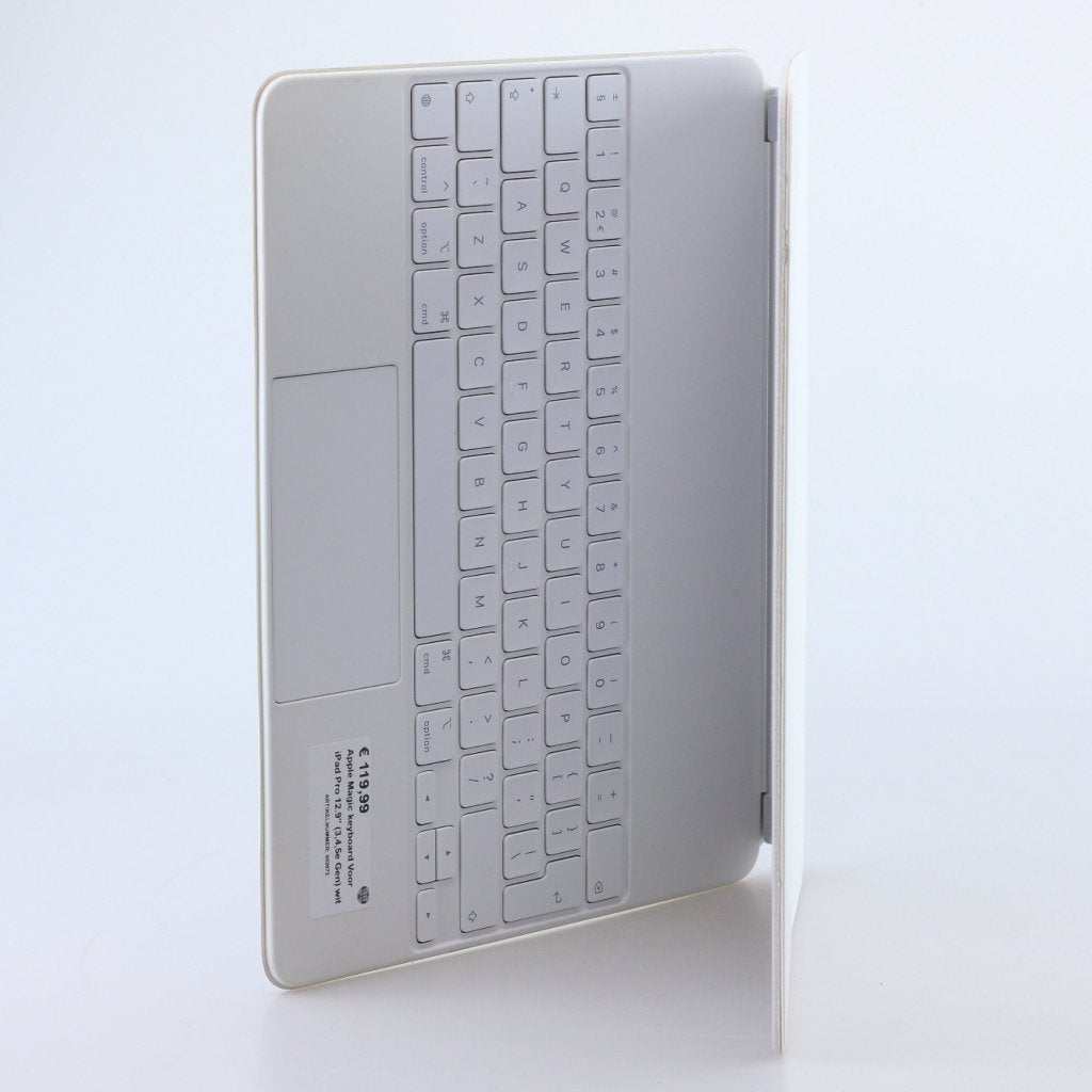 Apple Magic keyboard Voor iPad Pro 12.9'' (3,4,5e Gen) wit, Computers en Software, Apple iPads, Apple, Zo goed als nieuw, Support@apple.com