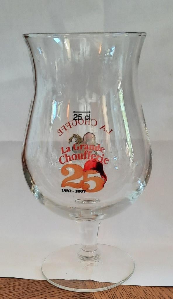 Chouffe glazen drie, Ophalen of Verzenden, Zo goed als nieuw, Glas of Glazen, Overige merken