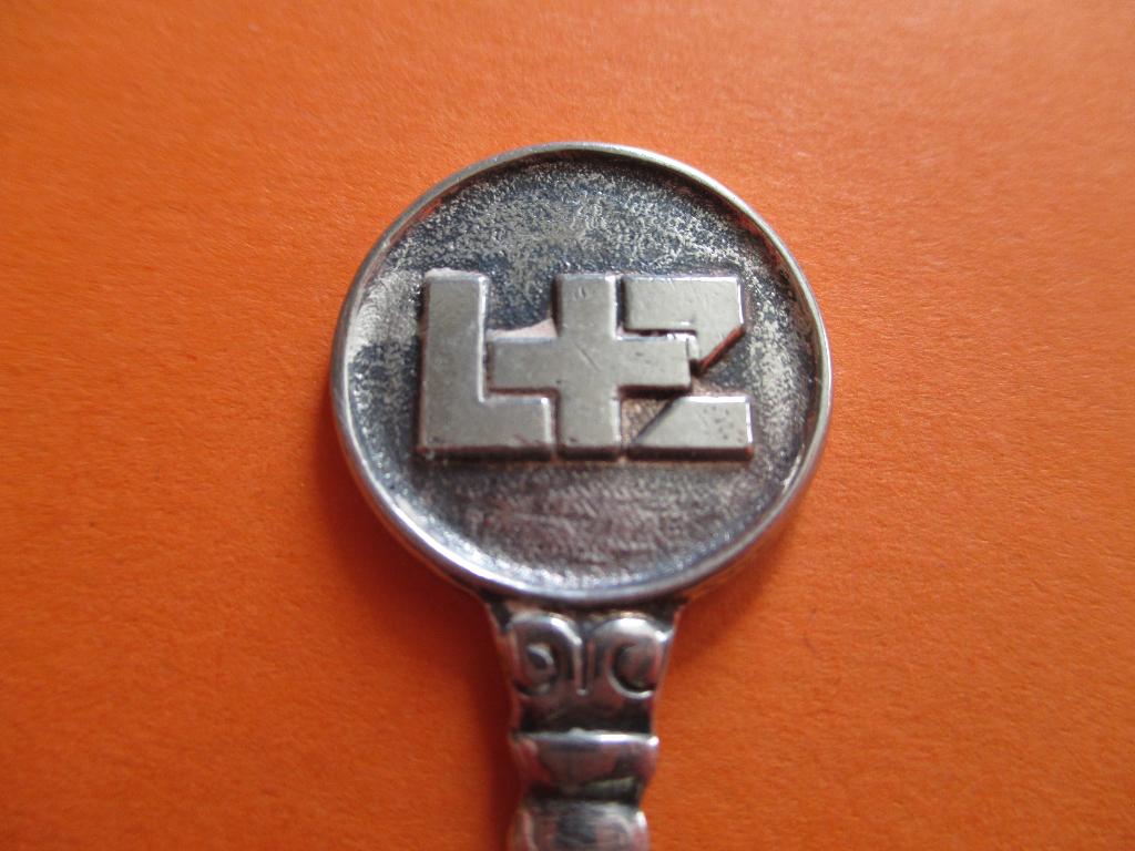 lepeltje met LZ-logo, Verzenden, Zo goed als nieuw