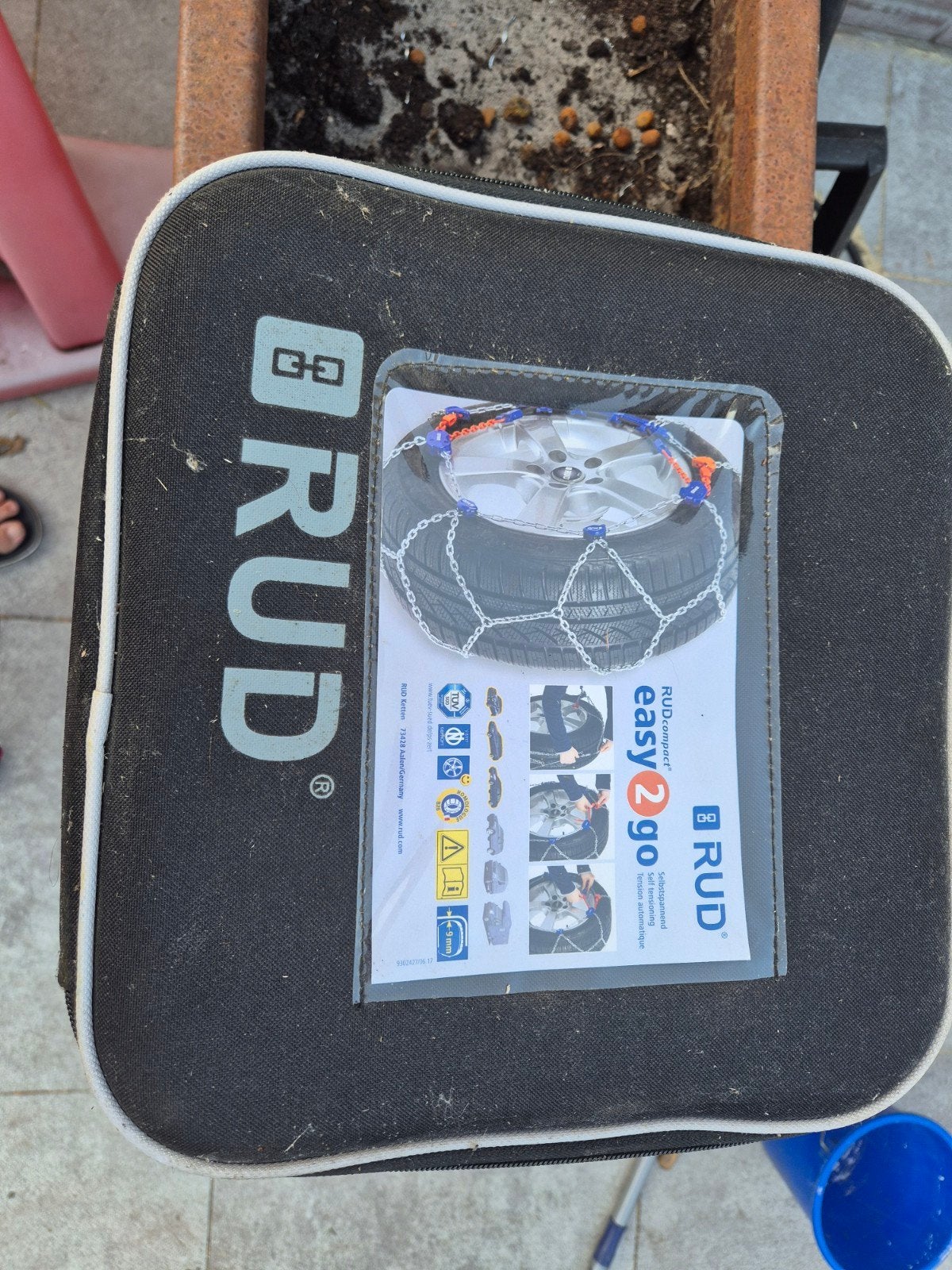 RUD easy2go sneeuwkettingen in draagtas, Ophalen, Nieuw