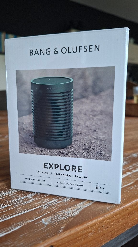 Bang & Olufsen Beosound Explore, groen - NIEUW nog geseald, Nieuw, Bang & Olufsen, Ophalen, Bluetooth