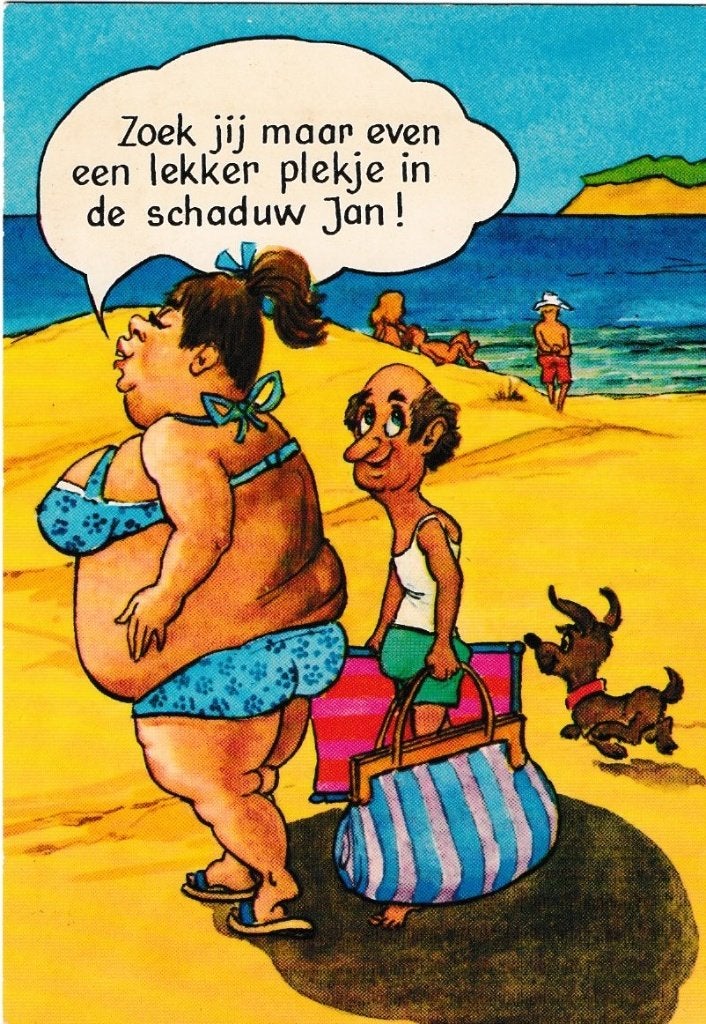 Humor          733a, Ophalen of Verzenden, Voor 1920, Noord-Holland