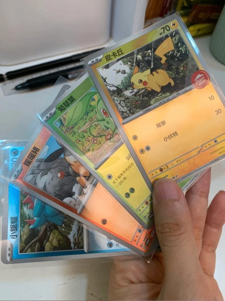 Taiwan Exclusive] Pokemon x Pizza Hut Promo Complete Set, Ophalen of Verzenden, Zo goed als nieuw, Losse kaart