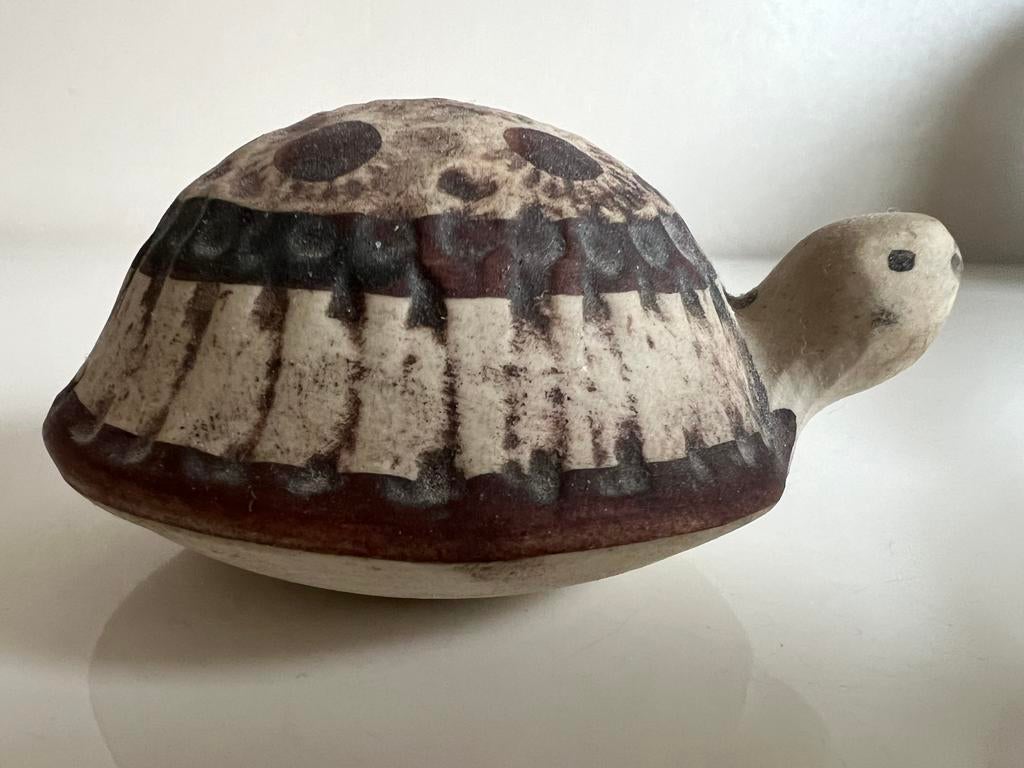 Vintage Lisa Larson Gustavsberg Turtle Sköldpaddor 1969, Antiek en Kunst, Kunst | Designobjecten, Ophalen of Verzenden