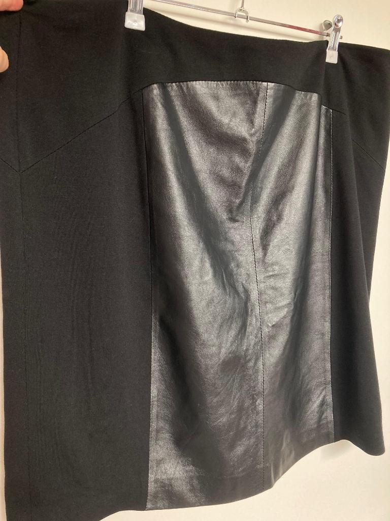 Marina Rinaldi zwart nepleren rok maat 46 XL, Kleding | Dames, Info@eshopworld.com, Zwart, Ophalen of Verzenden, Zo goed als nieuw