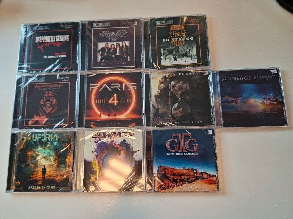 CD 10X AOR BOULEVARD - SS - PACKAGE DEAL AOR HARDROCK NEWMAN, Verzenden, Nieuw in verpakking