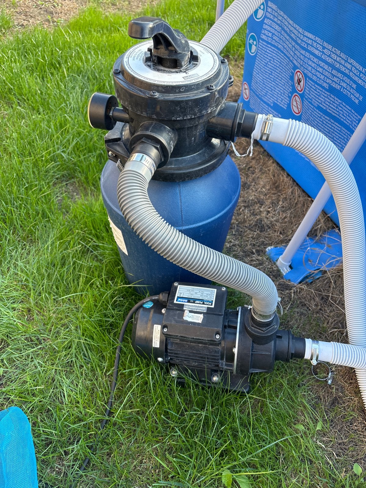 Waterland Zwembadpomp met zandfilter, Ophalen, Gebruikt, Zwembadpomp